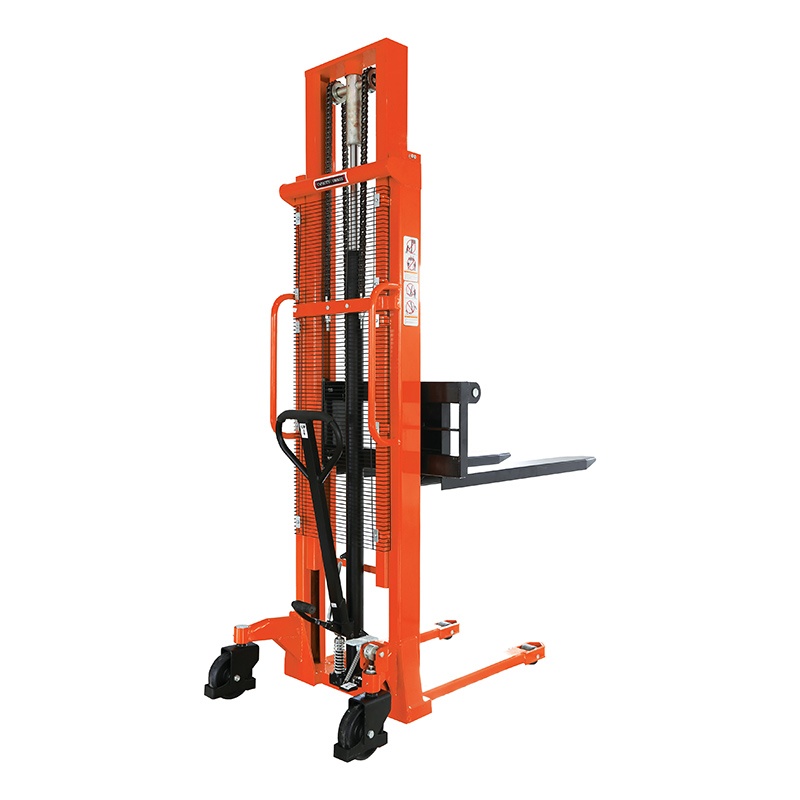 Two Step Hand Stacker