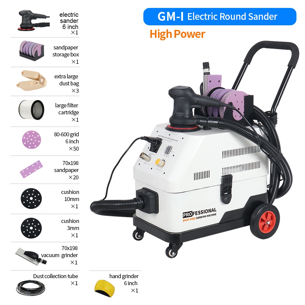 Dust-Free Dry Sanding Machine