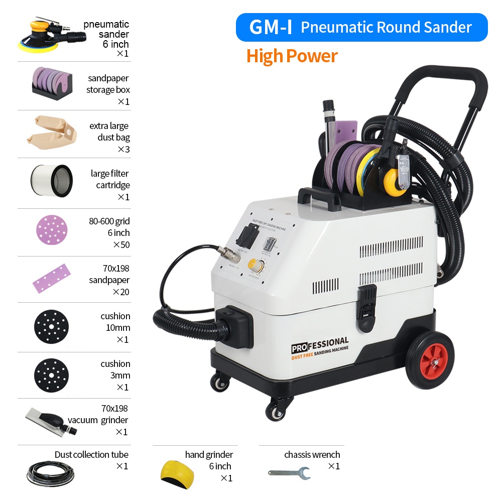 Dust-Free Dry Sanding Machine