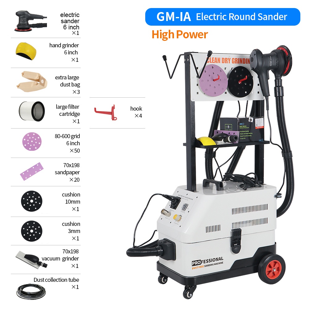 Dust-Free Dry Sanding Machine