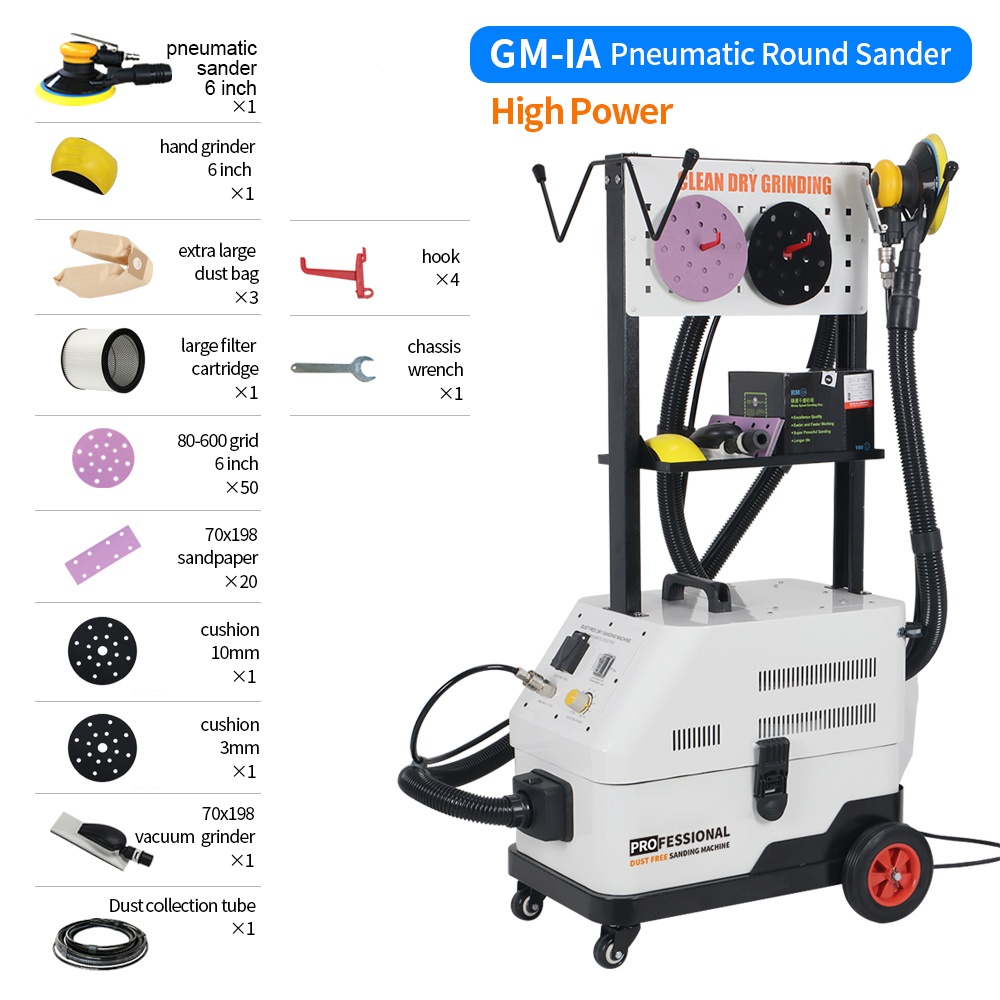 Dust-Free Dry Sanding Machine