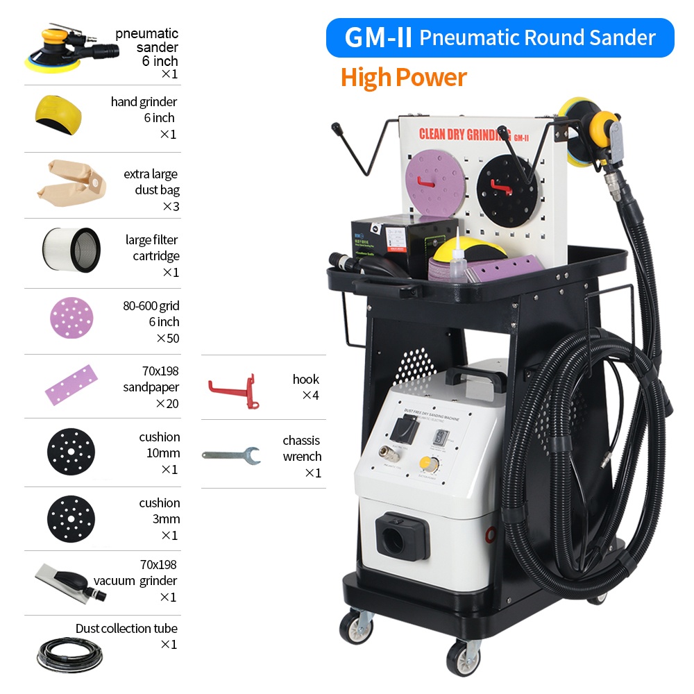 Dust-Free Dry Sanding Machine