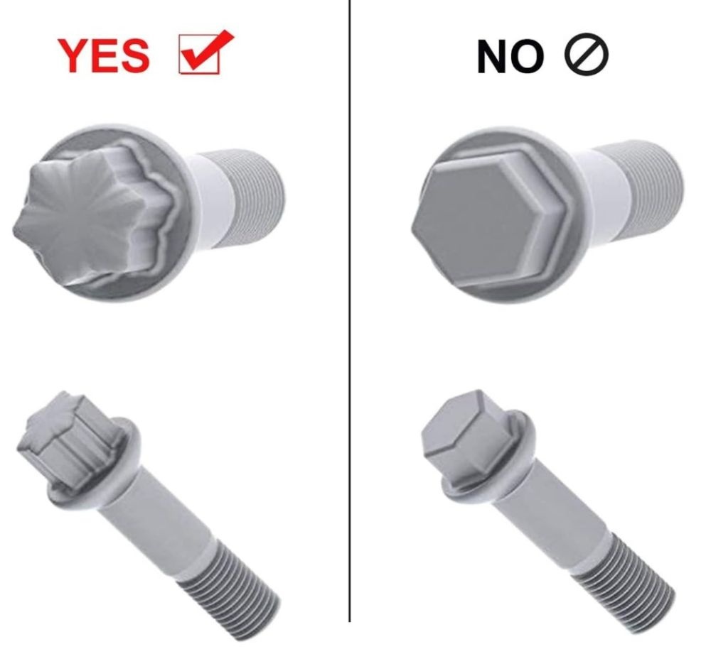 1/2" Dr. 17mm Wheel Nut Socket Mercedes Benz