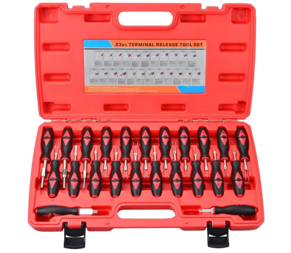 23PC Master Universal Terminal Release Tool Kit