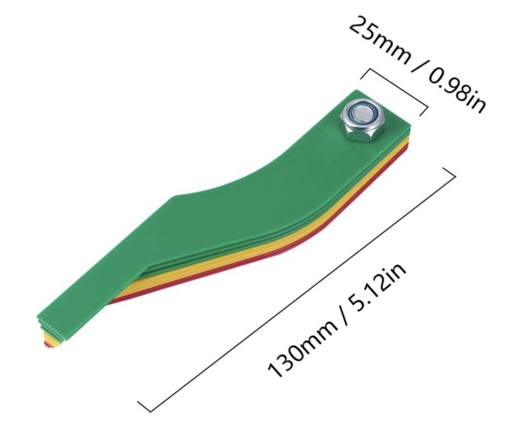 Car Brake Pad Scale Thickness Gauge
