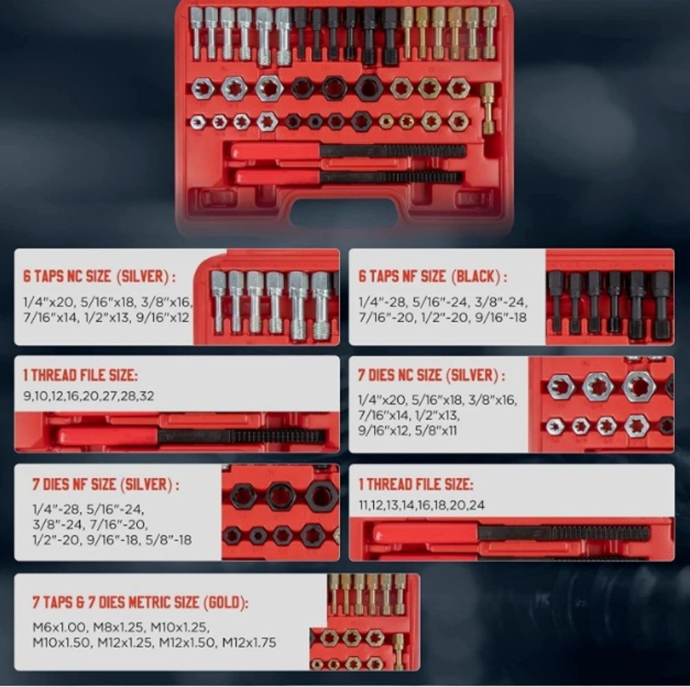 42pcs Threader Master Kit