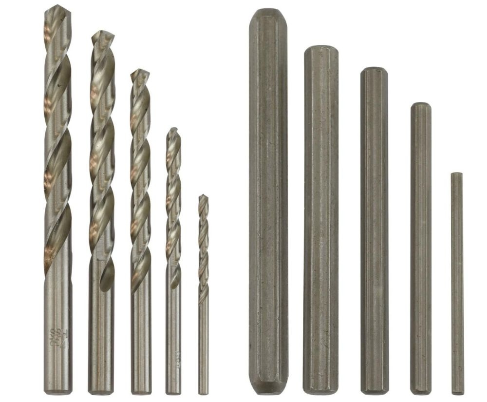 25PC Screw Extractor/Drill & Guide Set Extracts screws and bolts