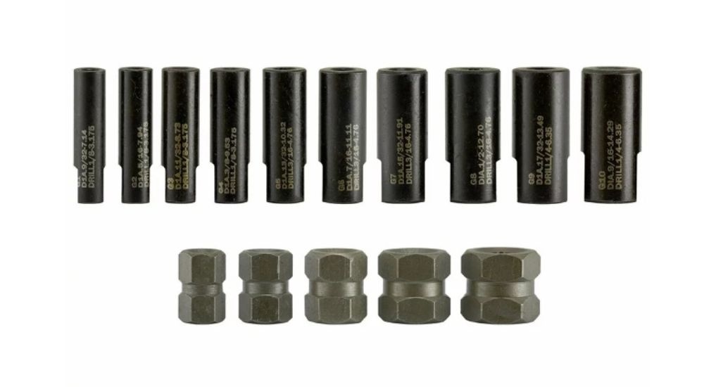 25PC Screw Extractor/Drill & Guide Set Extracts screws and bolts