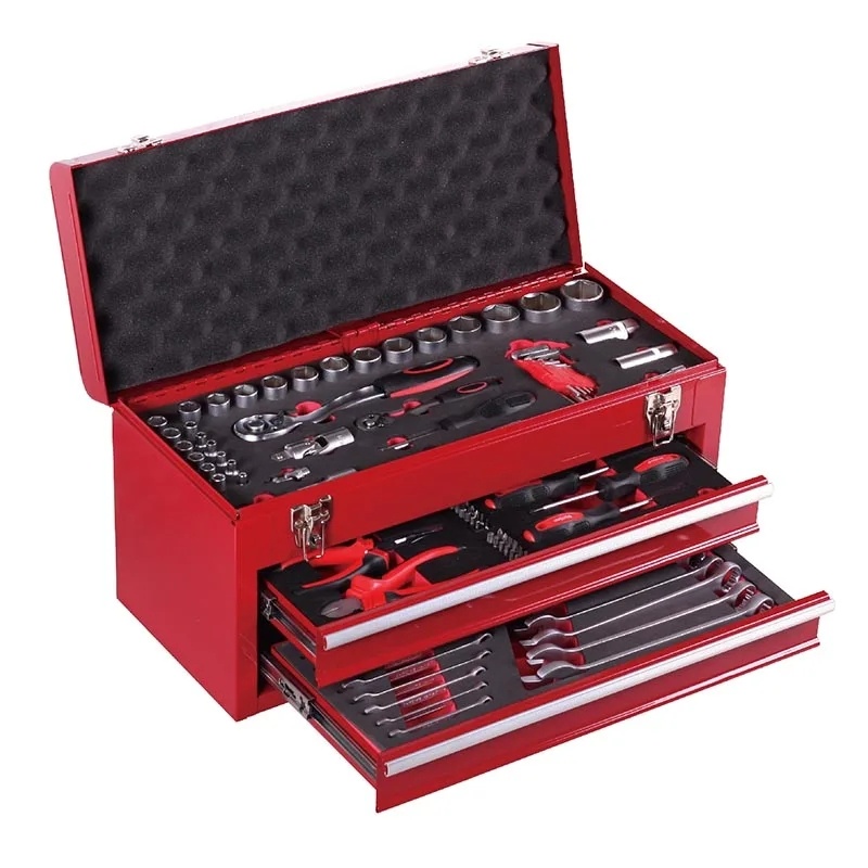 Tool box with Tools(92 PCS mechanical tools set)