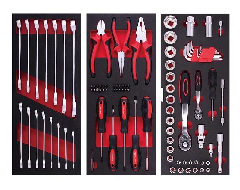 Tool box with Tools(92 PCS mechanical tools set)