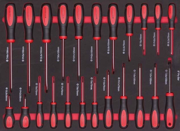 262PCS  7-Drawer Tool Trolley With Tools