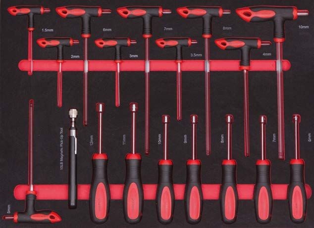 262PCS  7-Drawer Tool Trolley With Tools