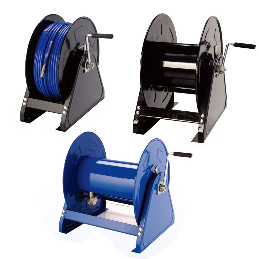 Hand Crank Hose Reels (Large Base)