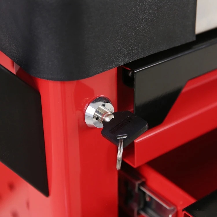 7 DRAWERS METAL TOOL CABINET FOR HAND TOOL WITH STAINLESS STEEL TOP