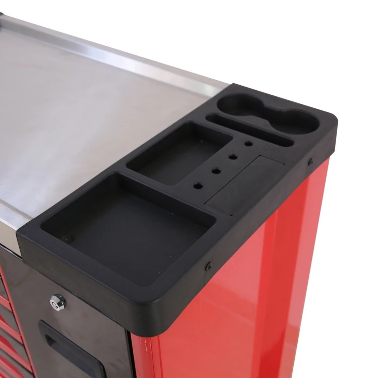 7 DRAWERS METAL TOOL CABINET FOR HAND TOOL WITH STAINLESS STEEL TOP