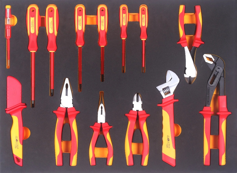VDE Insulated Hand Tools Set Electrician Tool Kit