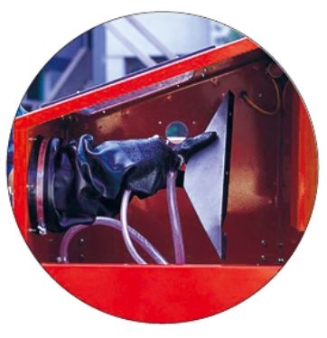 220L Vertical Cabinet Sandblaster