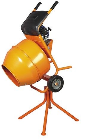 Portable Concrete Mixer with petrol engine