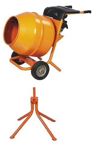 Portable Concrete Mixer with petrol engine