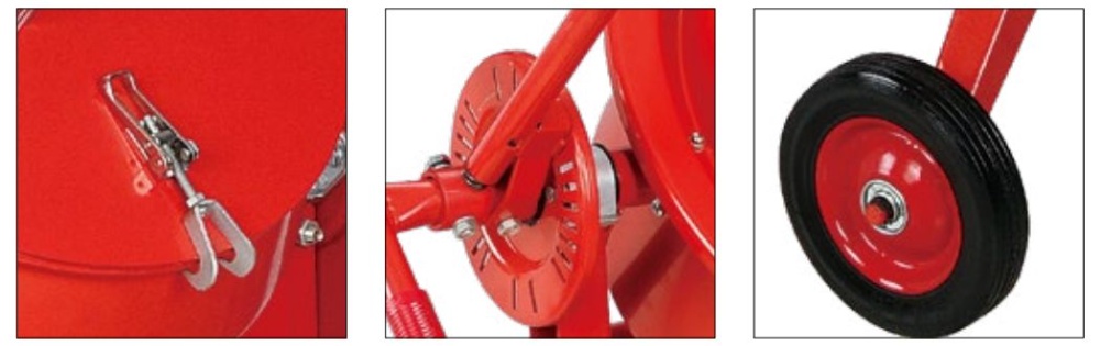 Portable Concrete Mixer With Cover