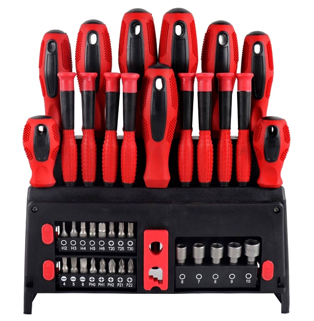 39PC Screwdriver & Bits & Power Nuts Set