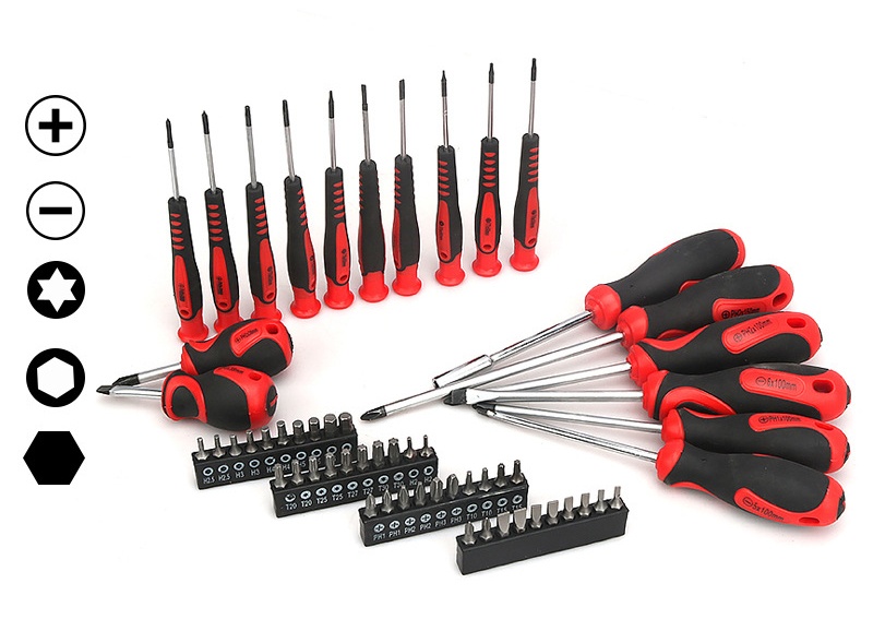 58PC Screwdriver & Bits Set