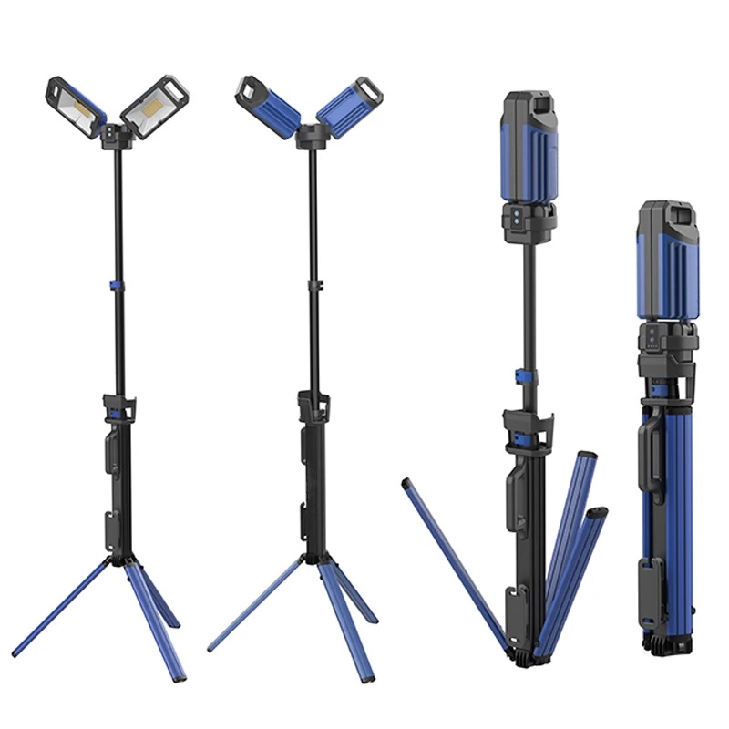 Heavy Duty Aluminum Portable Tripod Work Light