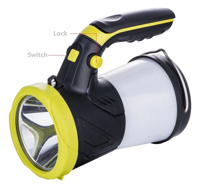 600 metres long range search light with camping light