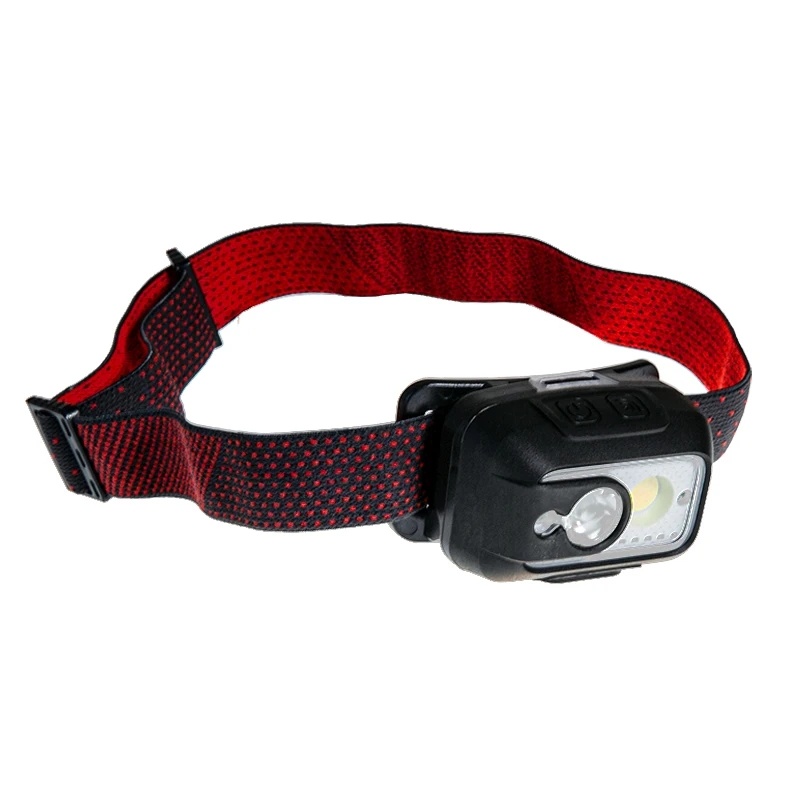 Rechargeable Battery COB LED Motion Sensor Headlamp