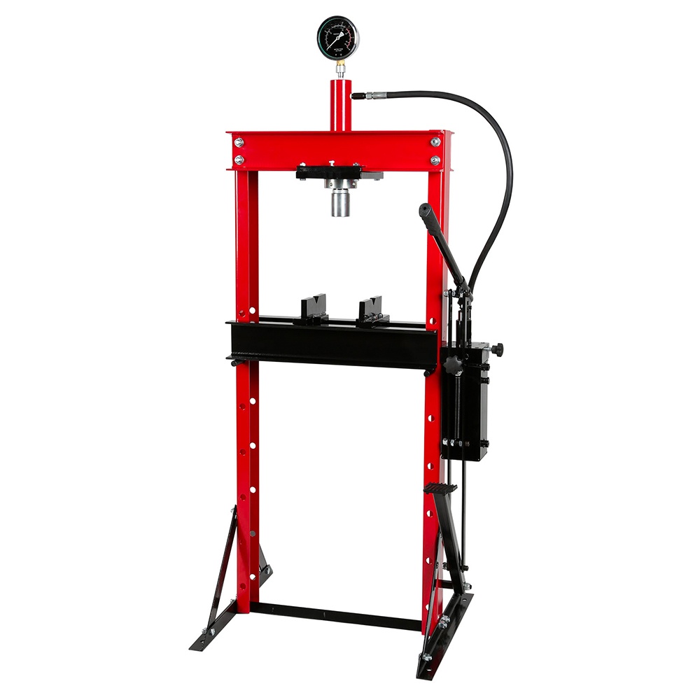 Hydraulic Shop Press with Quick Pedal Pump