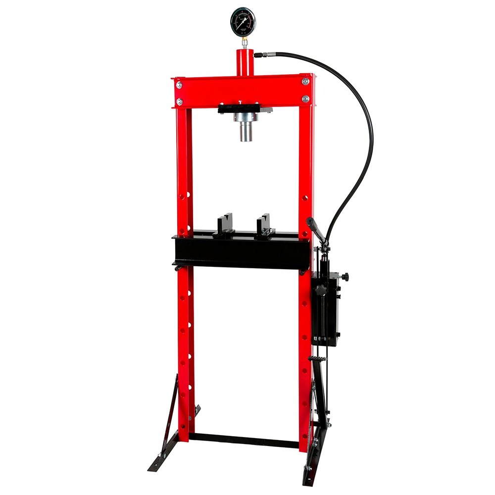 Hydraulic Shop Press with Quick Pedal Pump