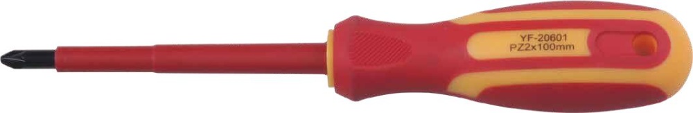 Insulated Screwdrivers(Slotted/Phillips/ Pozidriv)