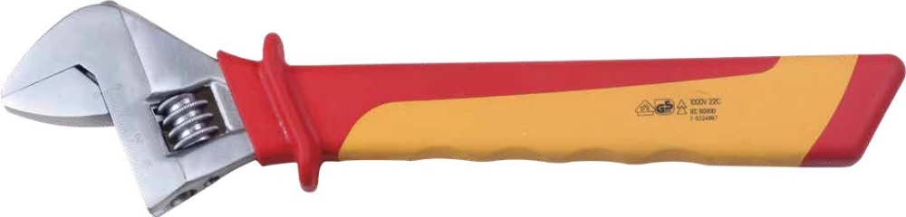Insulated Adjustable Wrench