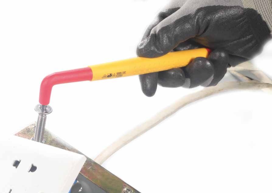 Insulated L Wrench for Hexagon Screws