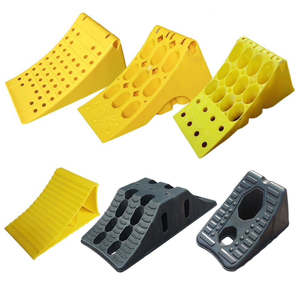 HDPE Plastic Wheel Chocks