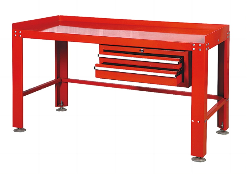 60"steel Workbench with Two Drawers
