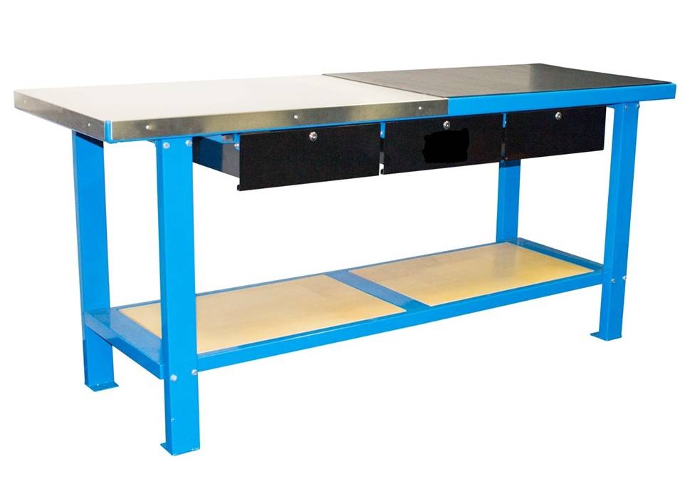Workbench 79"x25"x34.5" Capacity 2100lbs