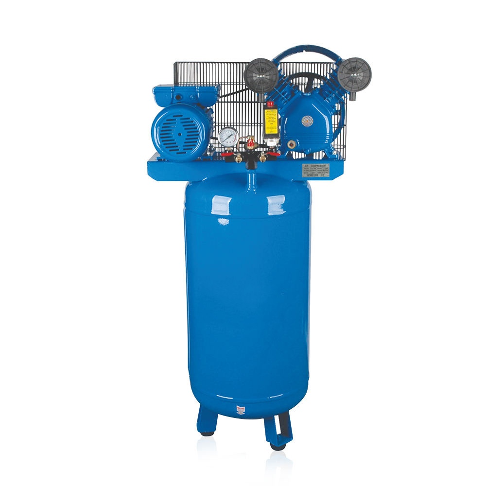 Vertical-tank air compressor 100L