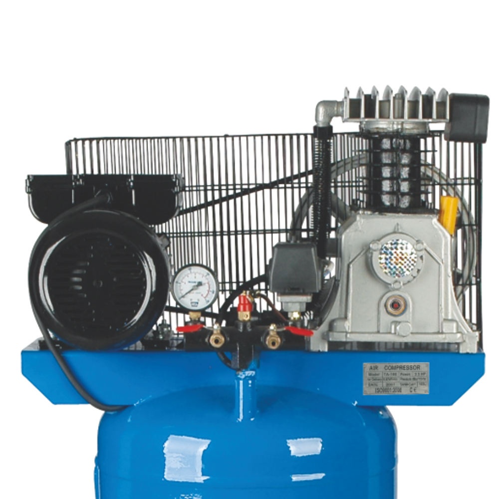 Vertical-tank Air Compressor--Belt-Driven 100L