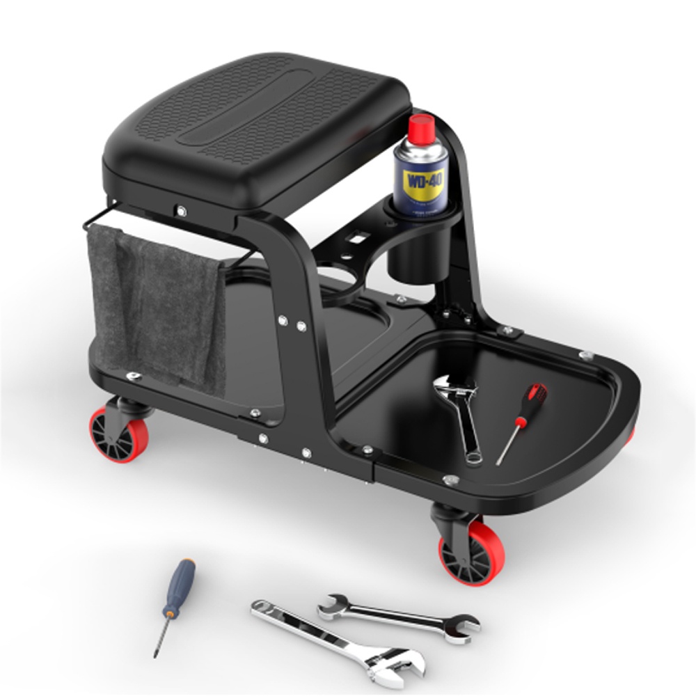 300lbs Multi-functional Rolling Mechanic Stool​