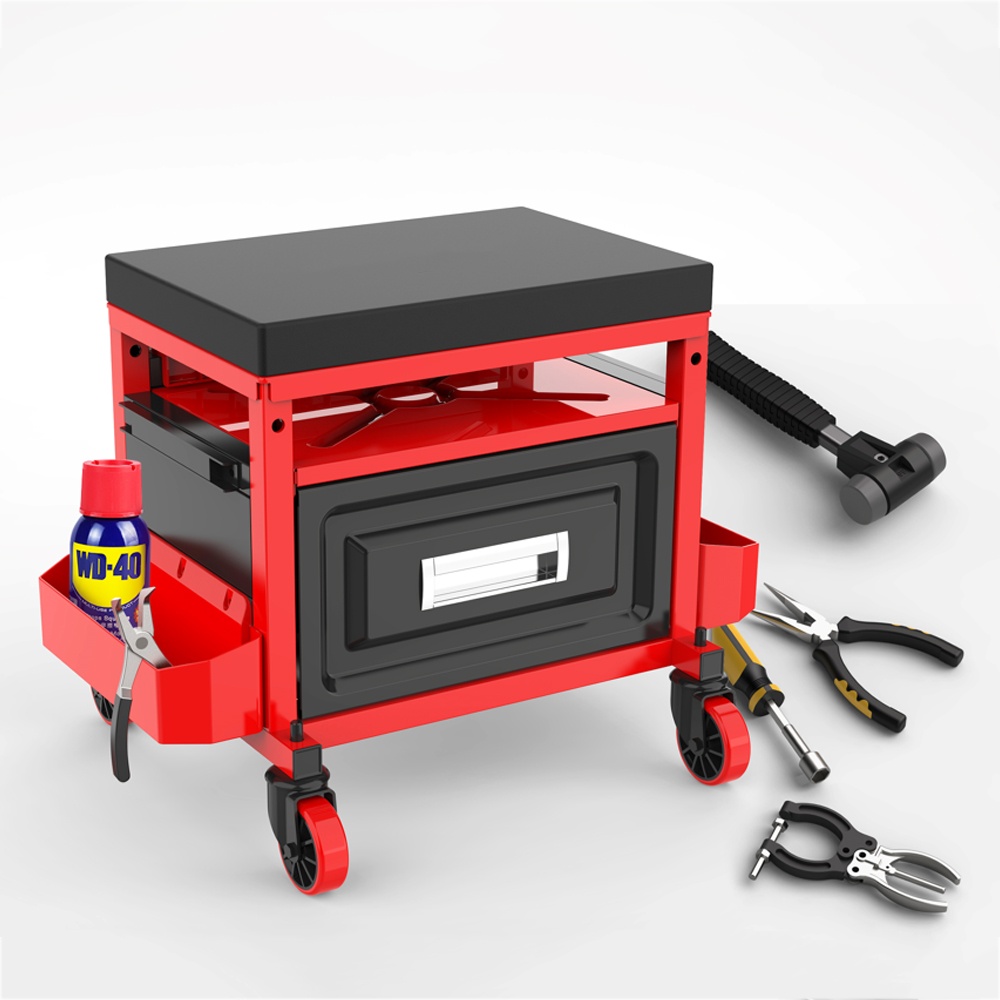 300lbs Multi-functional Rolling Mechanic Stool​