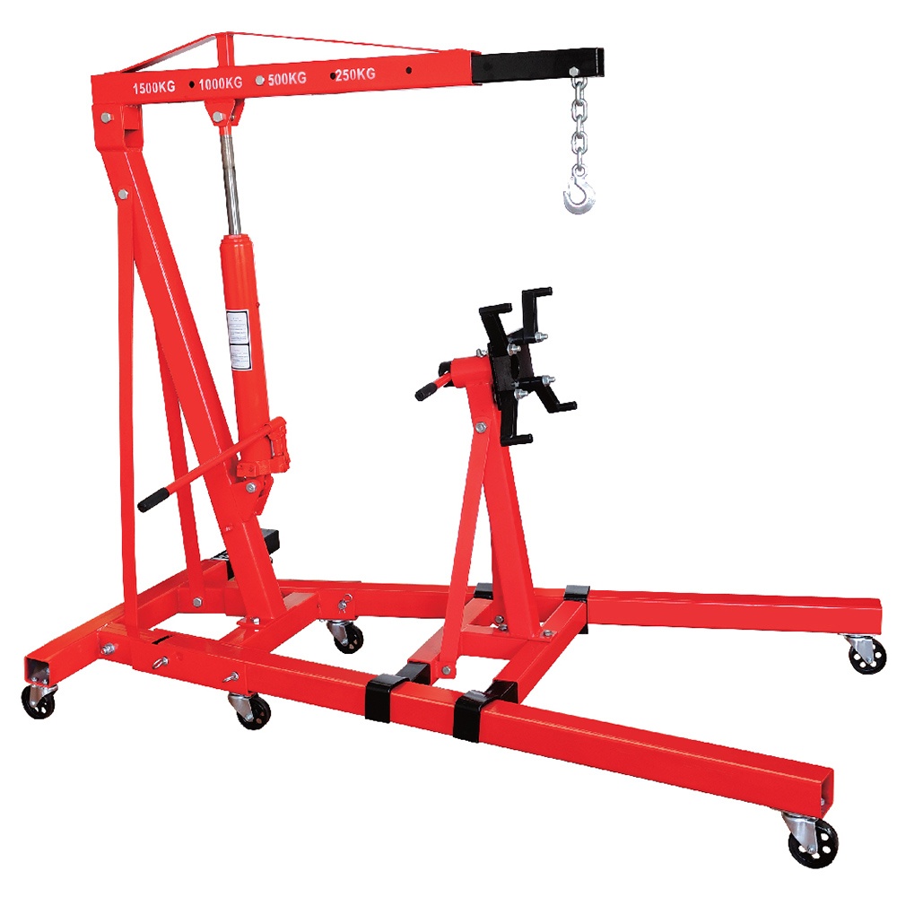 Stationary/Folding Engine Crane