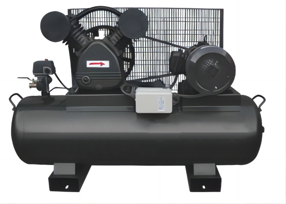 Belt-Driven Air Compressor--Two Cylinders  200L/300L
