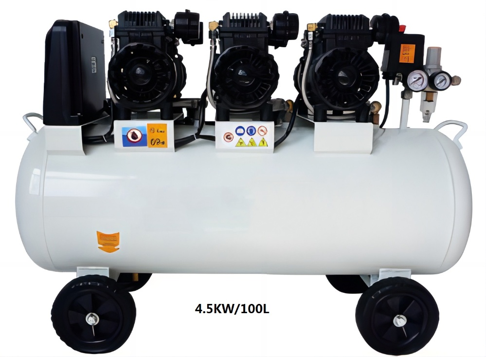 Silent Oil-Free Air Compressor--Large Flow 50L/100L/200L
