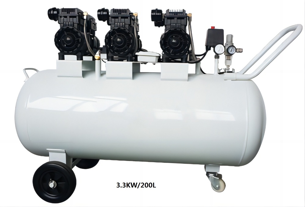 Silent Oil-Free Air Compressor--Large Flow 50L/100L/200L