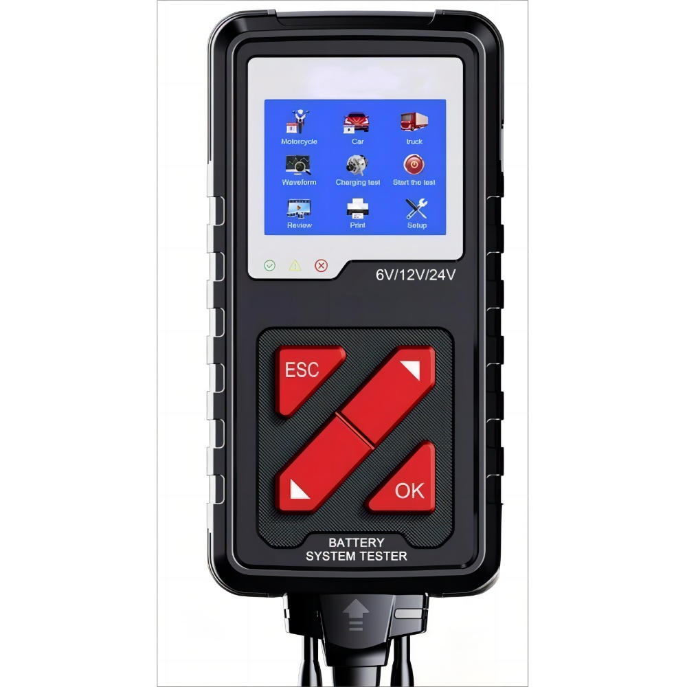 Car & Motorcycle & Truck Battery Tester