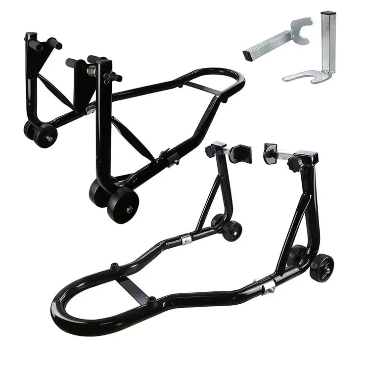 750 - 1000lbs Motorcycle Front / Rear Wheel Floor Stand