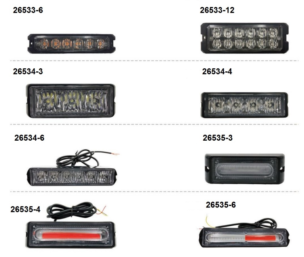LED Strobe Warning Light For Truck Car Vehicle