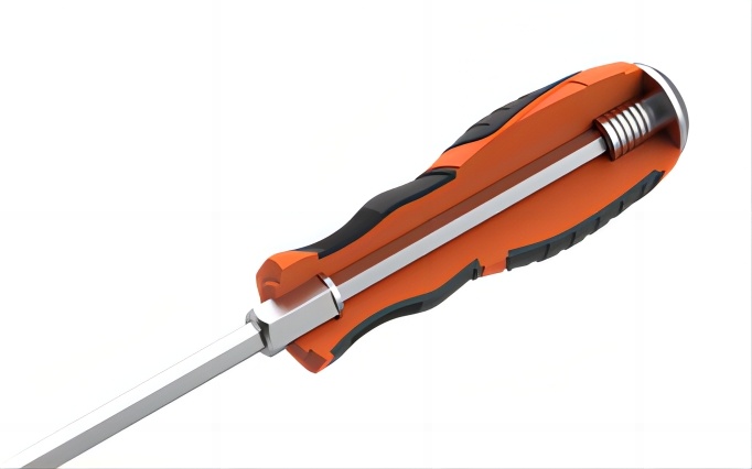 Go-Through Screwdriver(With Hex Bolster)