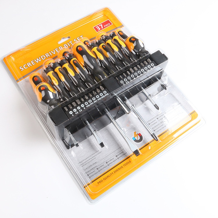 37PC Screwdriver & Bits Set